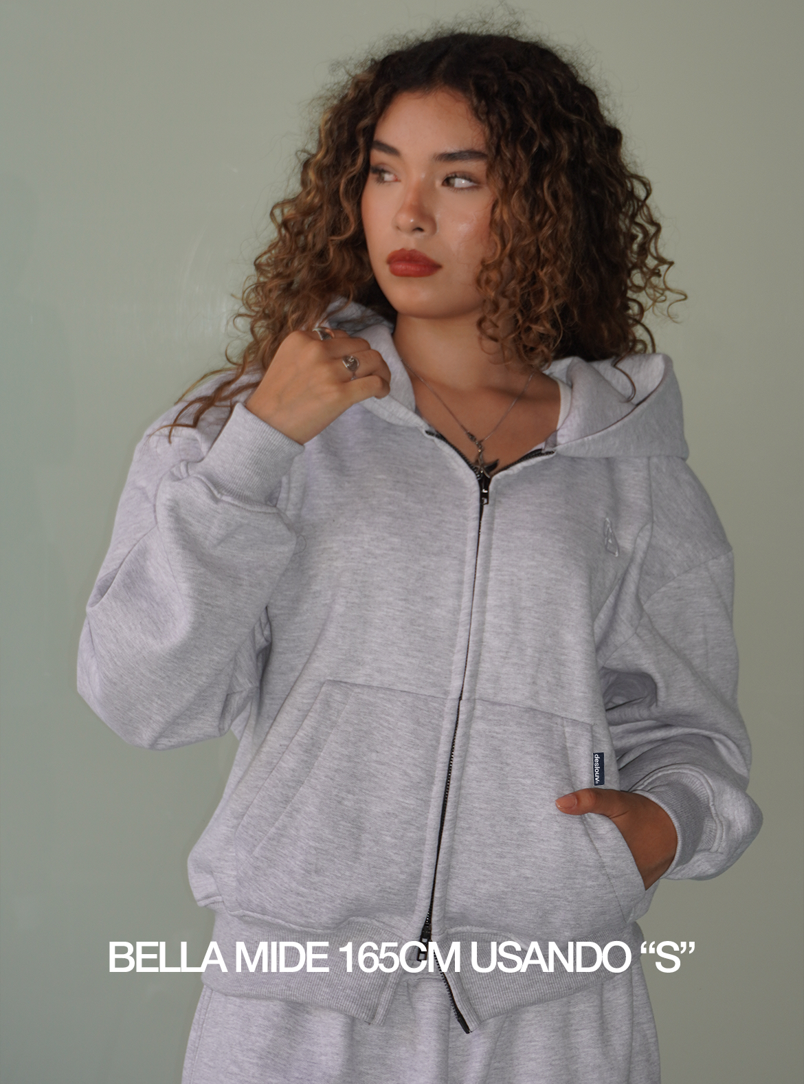 ZIP GRIS® (ENVÍOS 29 DE ABRIL)